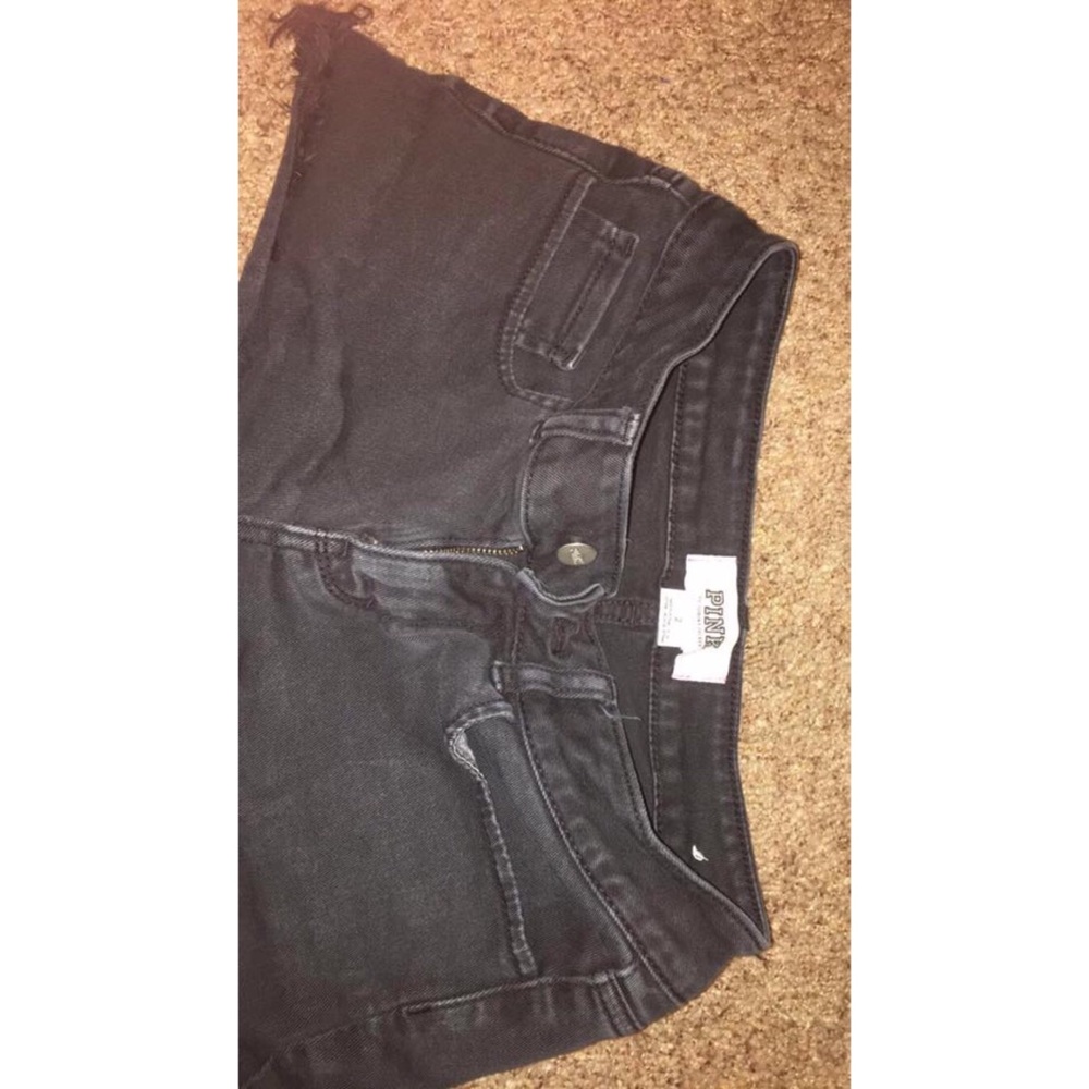VS black jean shorts, size 2